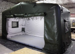 Военная надувная пневмокаркасная палатка TENTER ПКП-60-30 для армии Италии